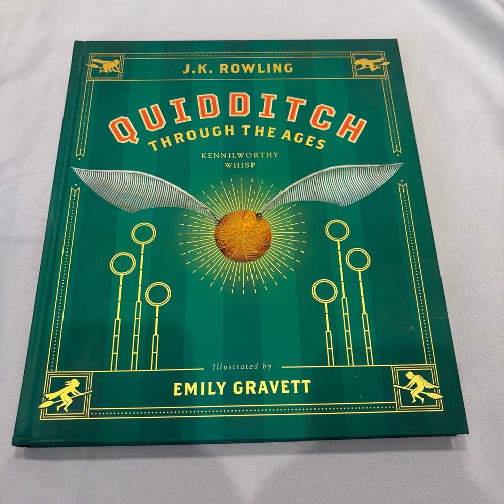 Quidditch Exploring Diagon Alley Histoy Of Magic Lot 3 Harry Potter Themed Books - Picture 5 of 10